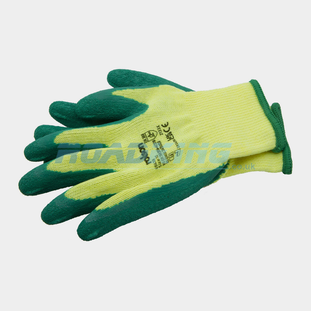 Latex Coated Gloves | Green