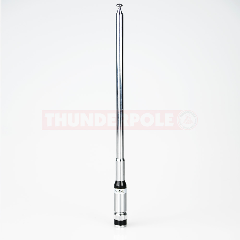 Thunderpole CB Radio Handheld Retractable Antenna (27 Mhz) | 120cm | BNC